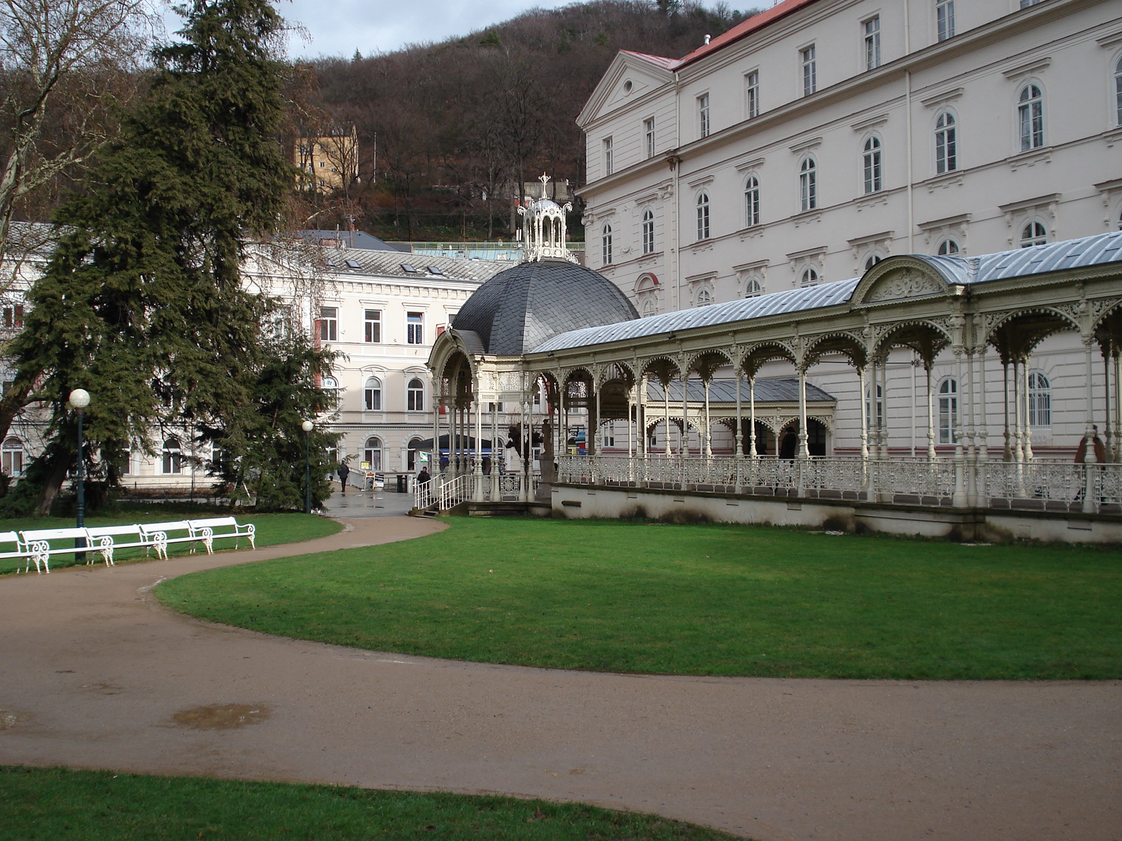 lázeňský park